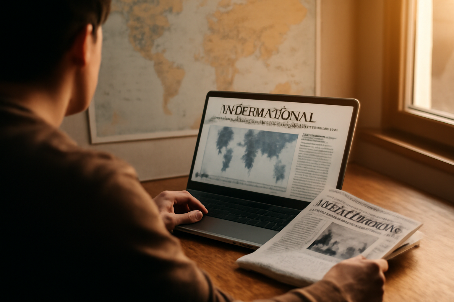 Perbandingan Sumber Berita untuk Pantau Isu Internasional